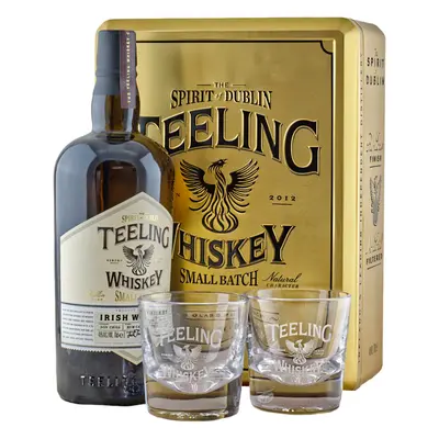 Teeling Whiskey Small Batch + 2 pohárral 46% 0,7L