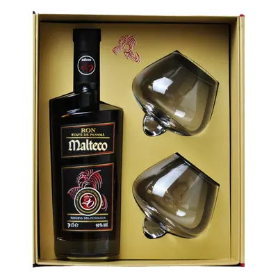 Malteco 20YO + 2 pohárral 40% 0,7L