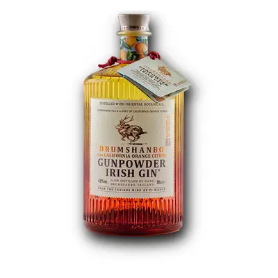 Drumshanbo Gunpowder Irish Gin with California Orange Citrus 43% 0,7L