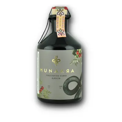 Munakra Black Gin 42% 0,5L