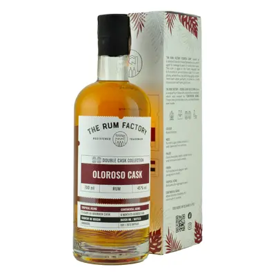 The Rum Factory Double Cask Collection Oloroso Cask 45% 0,7L