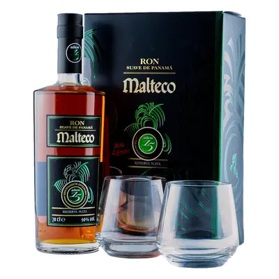 Malteco 15YO Reserva Maya + 2 Pohárral 40% 0,7L