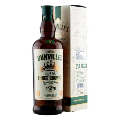 Dunville's Three Crowns Peated 43,5% 0,7L