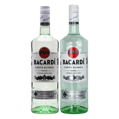 Bacardí Carta Blanca 37,5% 1,0L