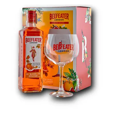 Beefeater Blood Orange + 1 pohárral 37,5% 0,7L