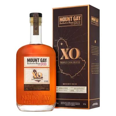 Mount Gay XO Triple Cask Blend 43% 0,7L