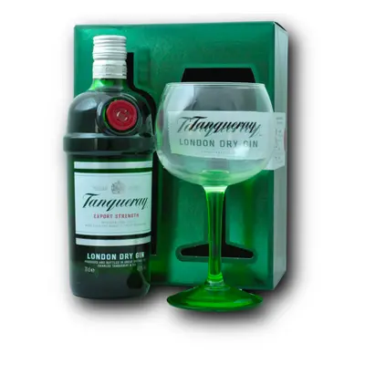 Tanqueray + 1 Pohárral 43,1% 0,7L