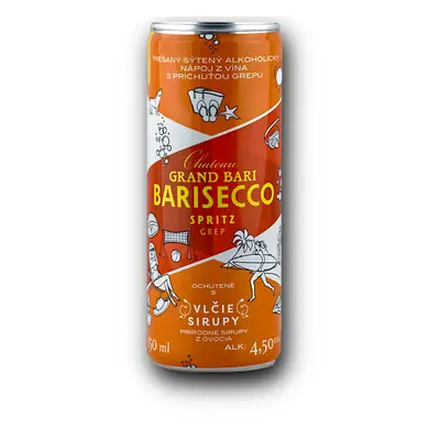 Grand Bari Barisecco Spritz Grépfrút 4,5% 0,25L