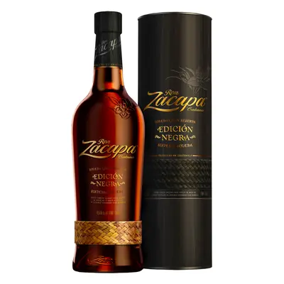 Zacapa Edición Negra Solera Gran Reserva 43% 0,7L