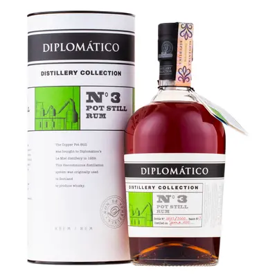 Diplomático Distillery Collection No.3 Pot Still 47% 0,7L