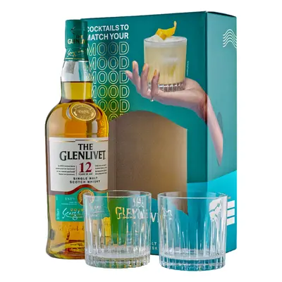 The Glenlivet 12YO + 2 Pohárral 40% 0,7L