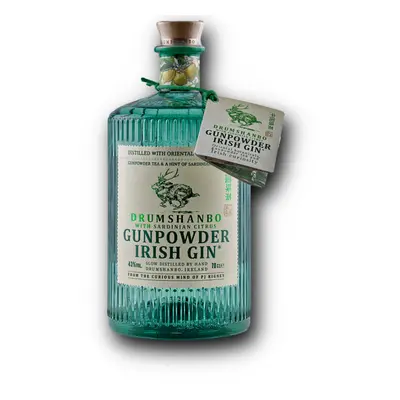 Drumshanbo Gunpowder Irish Gin with Sardinian Citrus 43% 0,7L