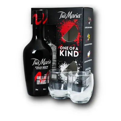 Tia Maria Cold Brew + 2 Pohárral 20% 0,7L