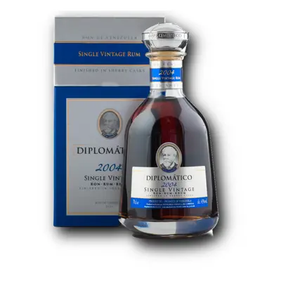 Diplomático Single Vintage 2004 43% 0,7L