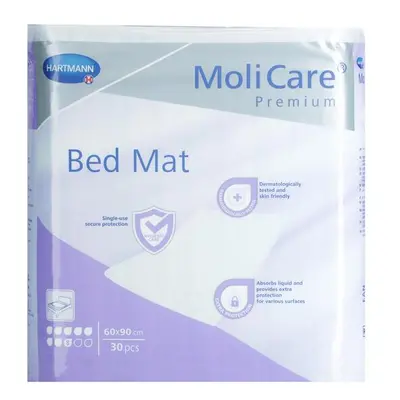 Nedvszívó alátét MoliCare Premium Bed Mat 60 x 90 cm, 30 db