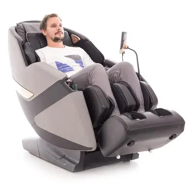 RelaxPro 3D MASSAGER elektromos masszázsfotel, szürkés-fekete