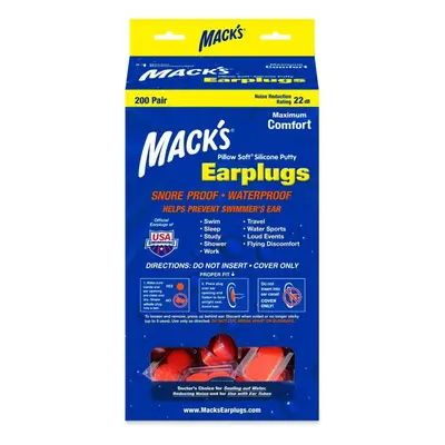 Mack's Snore Mufflers™ Mennyiség a csomagban: 200 pár