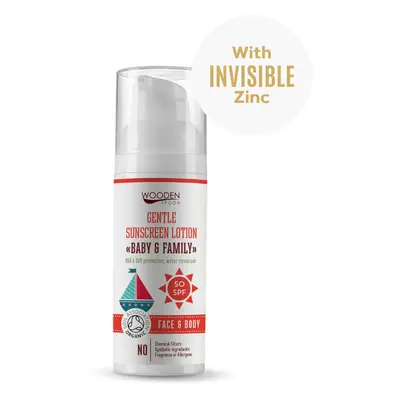 Fényvédő testápoló Baby & Family SPF 50 WoodenSpoon 50 ml