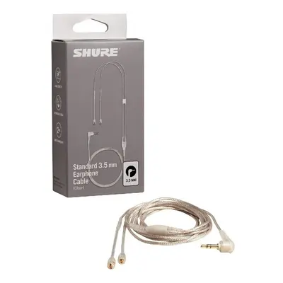 Shure EAC64 - cserekábel Shure fejhallgatóhoz Szín: Átlátszó