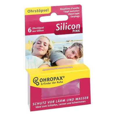 OHROPAX® Silicon Pink füldugó - 3 pár