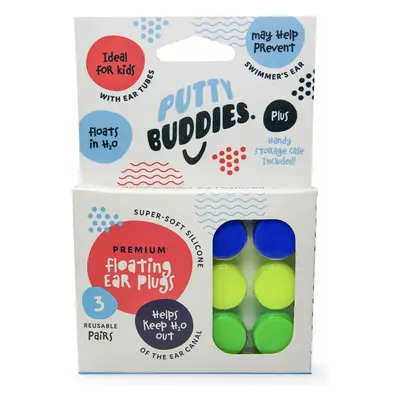 Putty Buddies - 3 pár Szín: Zöld / Sárga / Kék