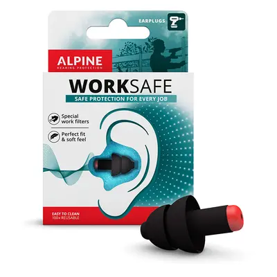 Alpine WorkSafe hallásvédő füldugó SNR 23 dB 1 pár