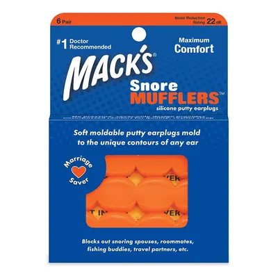 Mack's Snore Mufflers™ Mennyiség a csomagban: 6 pár