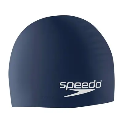 Speedo Plain flat - szilikon úszósapka Szín: Sötétkék