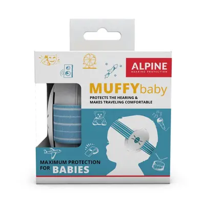 Alpine Muffy Baby hallásvédő babáknak Szín: Kék