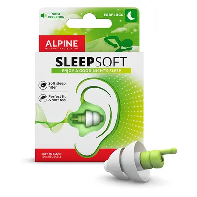 Alpine SleepSoft füldugók alváshoz-25 dB 1 pár