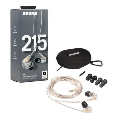 Shure SE215-EFS - In-Ear fülhallgató Szín: Átlátszó