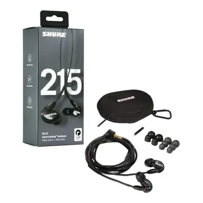 Shure SE215-EFS - In-Ear fülhallgató Szín: Fekete