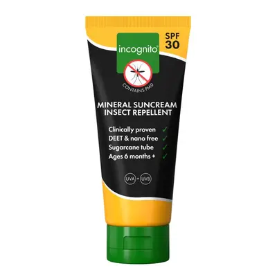 Incognito SPF30-es rovarriasztóval kombinált naptej Obsah balení: 100ml