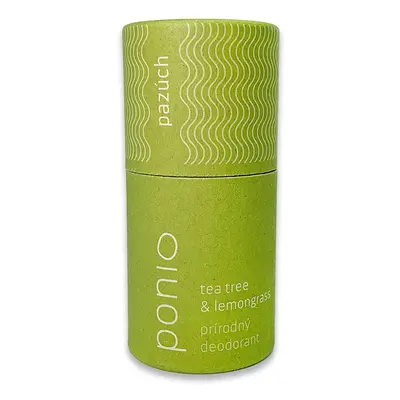 Ponio Tea tree & lemongrass, természetes dezodor 65g