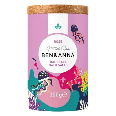 Ben & Anna fürdősó, Rose 300 g