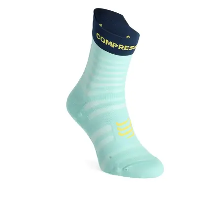 Compressport Pro Racing v4.0 UL Run High Futózokni - shell blue/blue