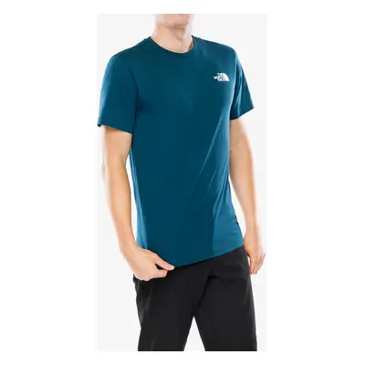 The North Face S/S Redbox Tee Pamutpóló - midnight petrol/tnf red