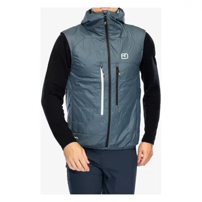 Ortovox Swisswool Piz Boe Vest Bélelt mellény - dark arctic grey