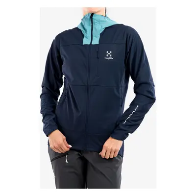 Haglofs L.I.M Hybrid Softshell Jacket Női Softshell-Kabát - tarn blue/frost blue