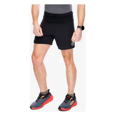 Compressport Trail Racing Overshort Rövid futónadrág - black