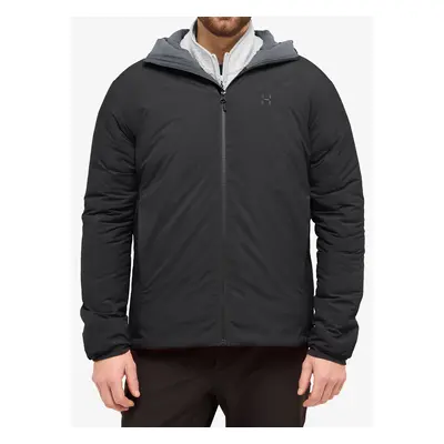 Haglofs Mimic Alert Hood Bélelt kabát - true black