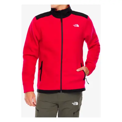 The North Face Alpine Polartec Fz Jacket Cipzáras felső - tnf red/tnf black