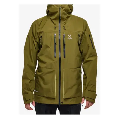 Haglofs Vassi GTX Jacket Esőkabát - olive green/thyme green