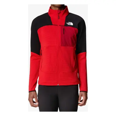 The North Face Stormgap Powergrid Jacket Cipzáras felső - high risk red/tnf black