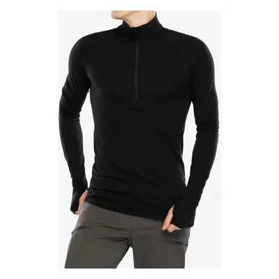 Houdini Desoli Light Half Zip Termoaktív felső - true black