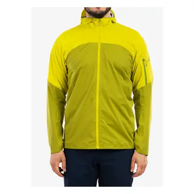 Rab Kinetic Ultra Jacket Esőkabát - aspen green/zest