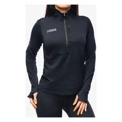 Hoka 1/2 Zip Cipzáras női felső - black