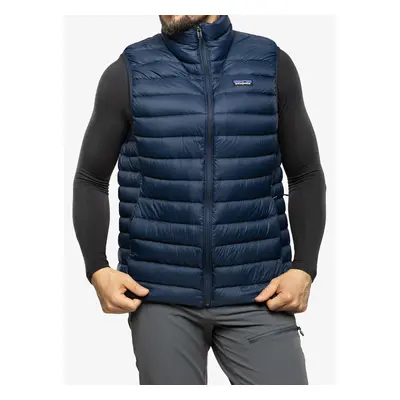 Patagonia Down Sweater Vest Férfi Mellény - new navy