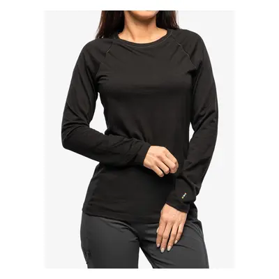 Smartwool Classic All-Season Merino Base Layer Long Sleeve Termoaktív Női Felső - black