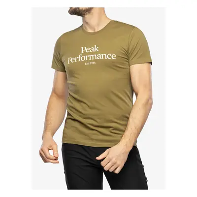 Peak Performance Original Tee Férfi Póló - snap green